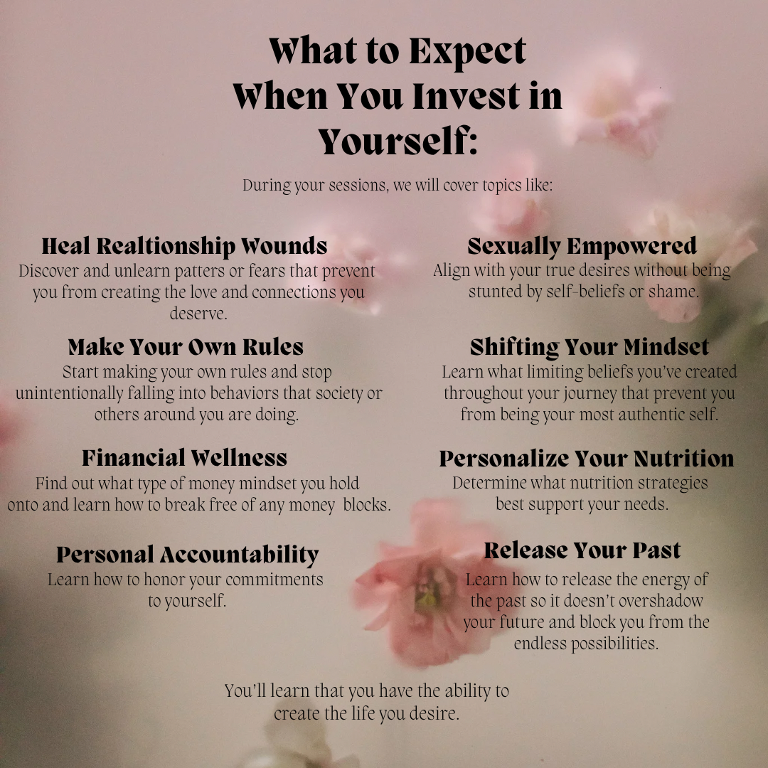 Mind, Body, and Soul Aligned 1:1 Coaching